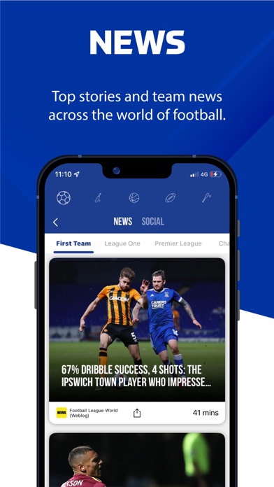 The Tractor Boys - Live Scores Screenshot
