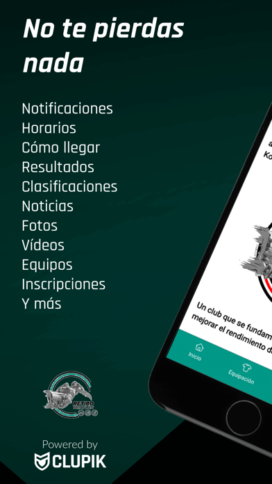Retiro Triatlón Screenshot