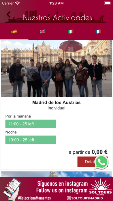 Sol Tours Madrid Screenshot