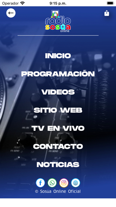 Radio Sosúa Online Oficial Screenshot