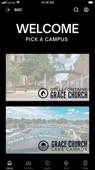 Be Grace Church Screenshot
