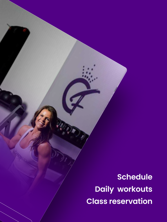 Crowned Fit iPad screenshot 2 - Health & Fitness app