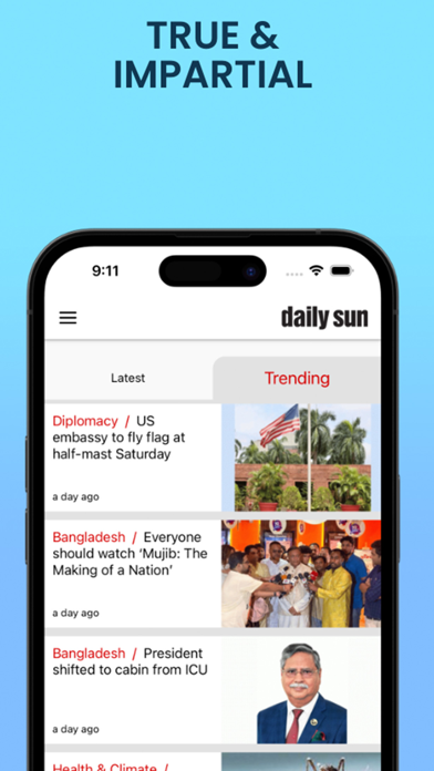 Daily Sun Screenshot