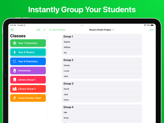 Screenshot #4 pour Groups - Random Team Generator