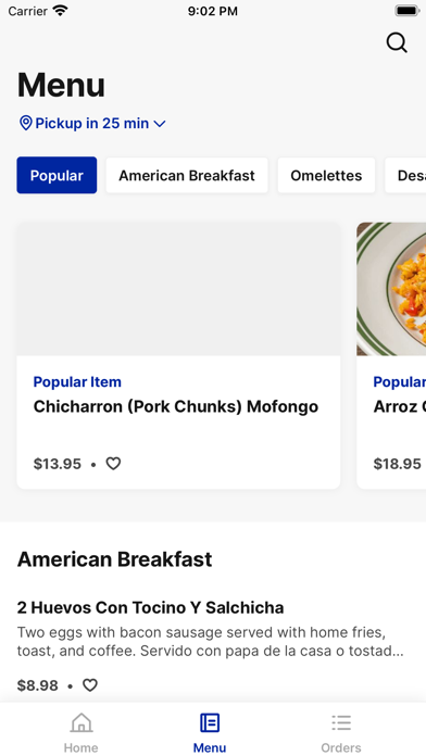 Sandy Restaurant Screenshot 2 - AppWisp.com Sandy Restaurant Screenshot 2 - AppWisp.com