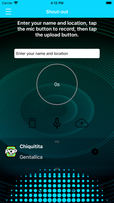 POPFM. Screenshot