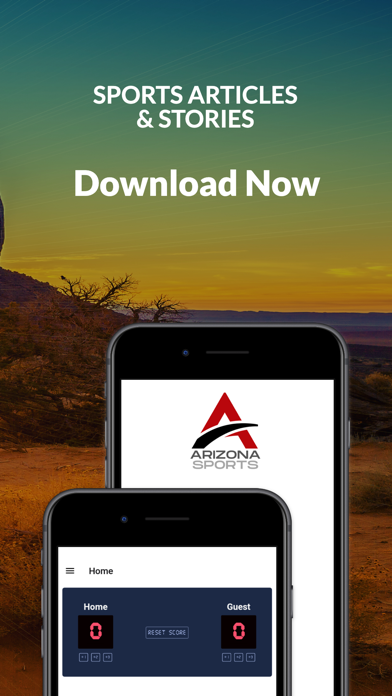 Arizona Sports App Info Screenshot
