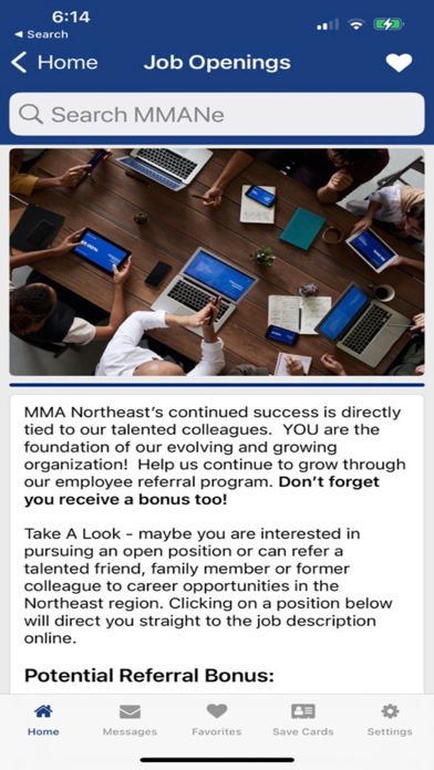 MMA Northeast Screenshot