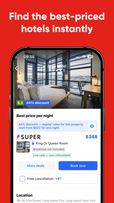 Hotelio - Easy Booking Screenshot