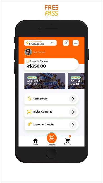 Freepass Loja Screenshot