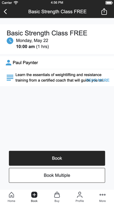 Gym SRQ Screenshot