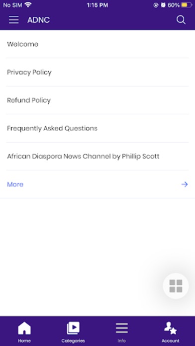 African Diaspora News Channel Screenshot