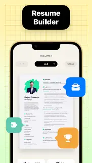 resume maker. iphone screenshot 3