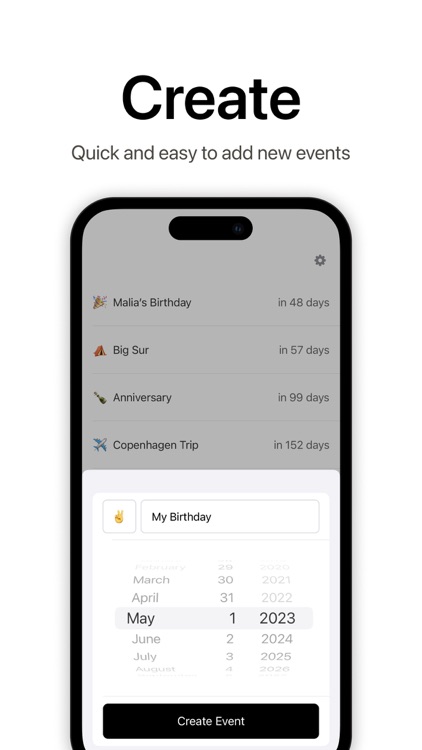 When: Event Countdown