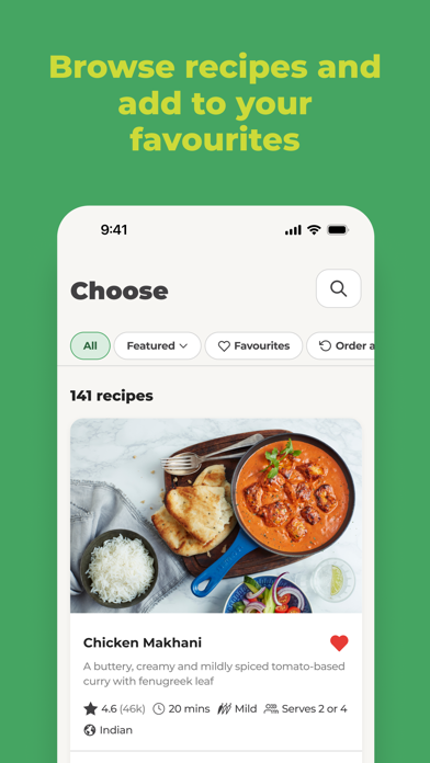 SimplyCook Recipe Inspiration Screenshot
