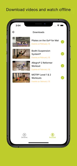 Game screenshot Balanced Body Streaming Video apk