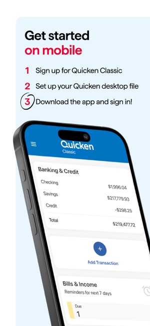 Quicken Classic: Companion App on the App Store