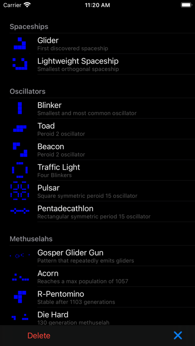 Game of Life Cellular Automata Screenshot