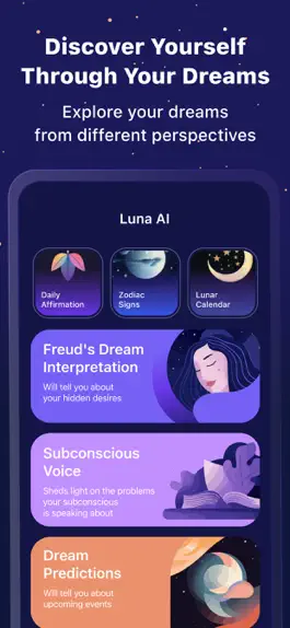 Game screenshot Luna – AI Dream Book & Journal mod apk