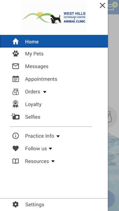 West Hills Veterinary Centre Screenshot