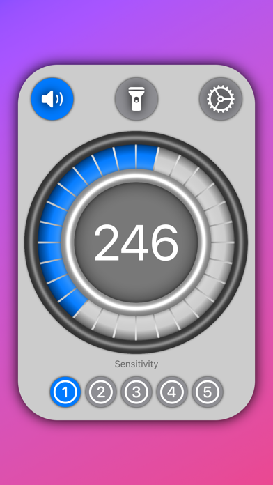 Metal Detector for iPhone Screenshot