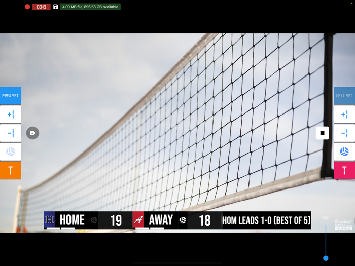 BT Volleyball Camera
