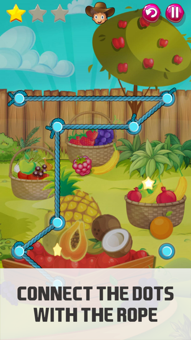 Tie the Rope - connect dots Screenshot