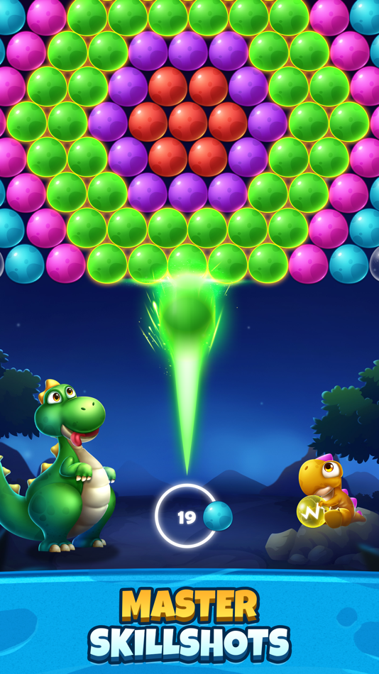 #4. Bubble Shooter Primitive Eggs (iOS) 由: Tekifun LTD