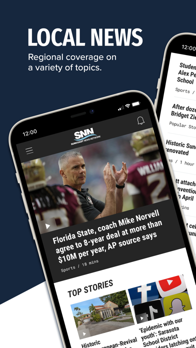SNN, Suncoast News Network Screenshot