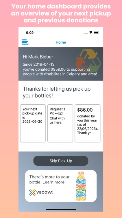 Vecova Bottle Pickup screenshot-3
