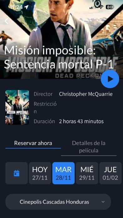 Cinepolis Honduras Screenshot