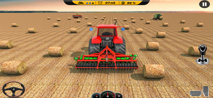 Tractor Driving Farming Sim 3D