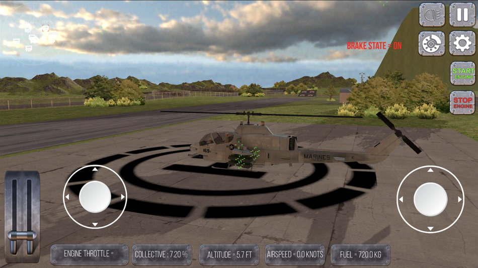 #3. Helicopter Search Simulator (iOS) By: Meriç İnternet Teknolojileri A.Ş.