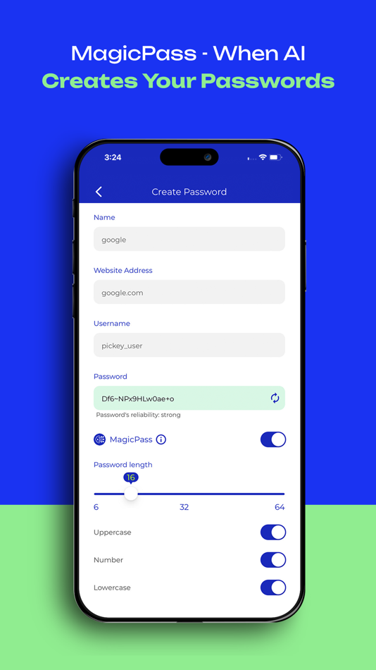 #4. PicKey.ai - Password Manager (iOS) 由: Neural Heaven Inc