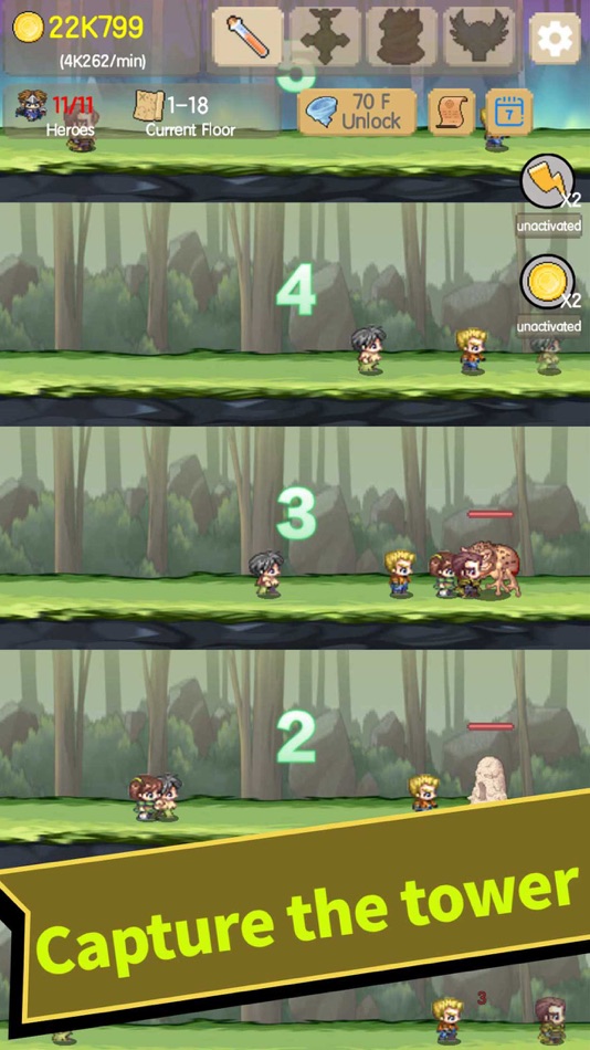 #5. Idle Tower:Endless Heroes (iOS) 由: 苏 舒