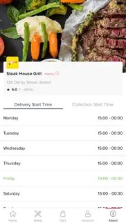 steak house grill iphone screenshot 4
