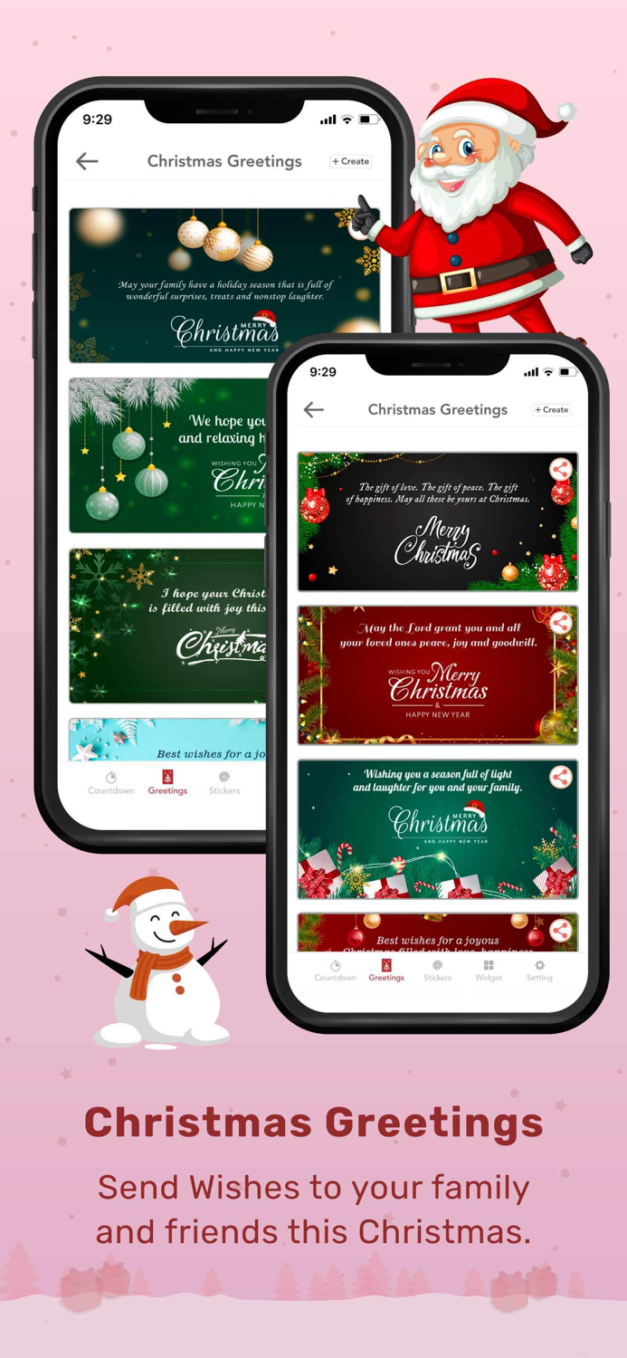 Christmas Countdown and Widget