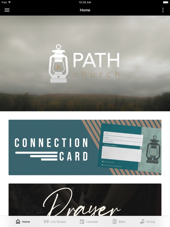 Path Church iPad screenshot 1 - Education app
