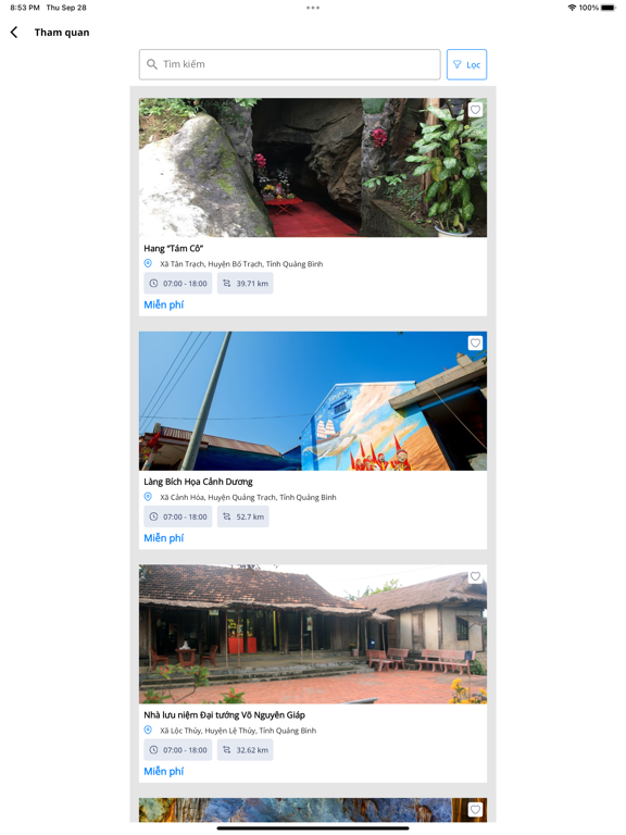 Screenshot #5 pour Quang Binh Tourism