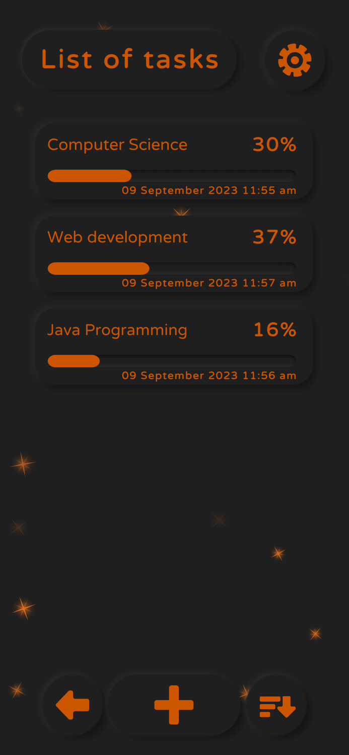 Simple Progress Tracker