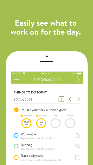 DOMS Club App Screenshot