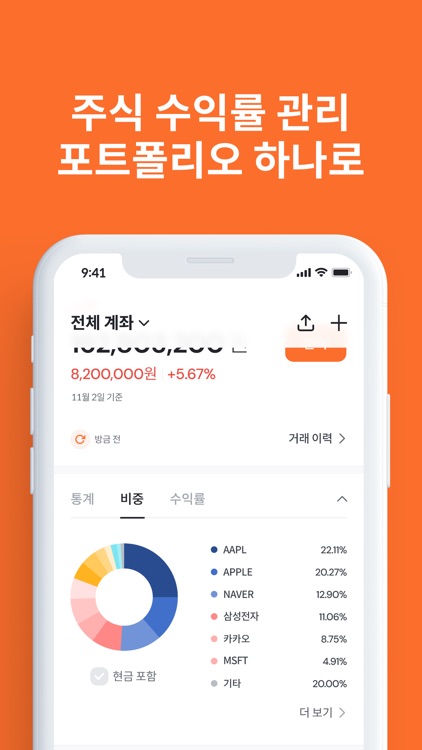 오르락 - 주식 포트폴리오, 주식 커뮤니티를 앱 하나로 By Tain Ai Co., Ltd.