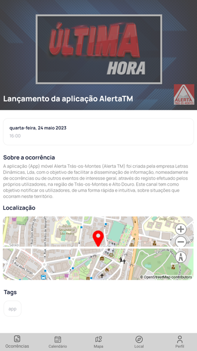 Alerta Trás-os-Montes Screenshot