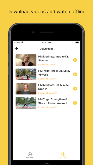 HM Fitness Screenshot
