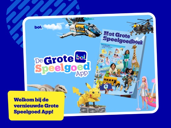 Bol.com De Grote Speelgoed App iPad app afbeelding 1