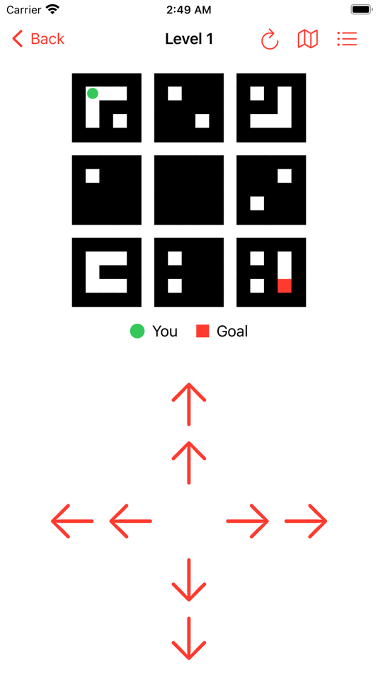 #1. Maze 4D (iOS) 由: Yuta Koshizawa