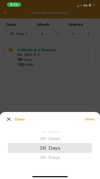 PlanB Catering Screenshot
