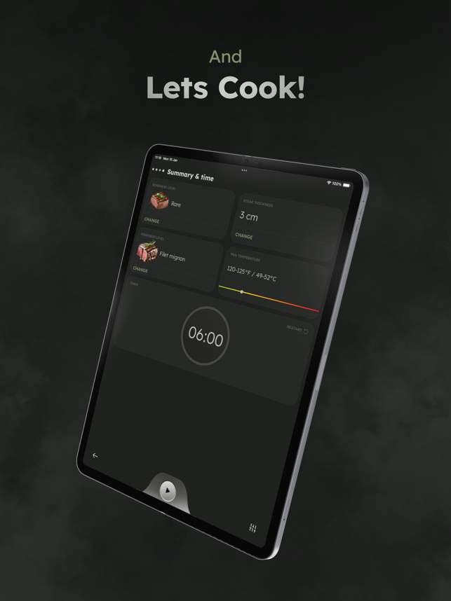 ‎FRYY - Perfect Steak Timer Screenshot