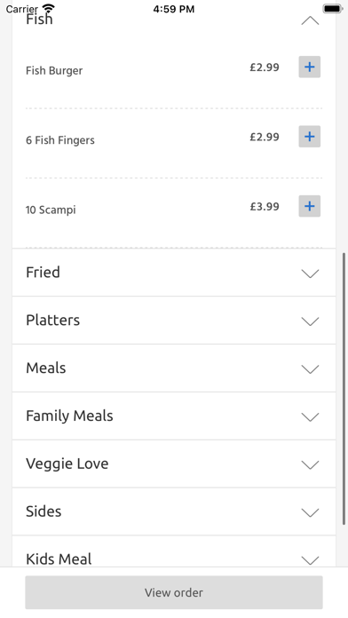 Peri Peri Streatham Vale, Screenshot