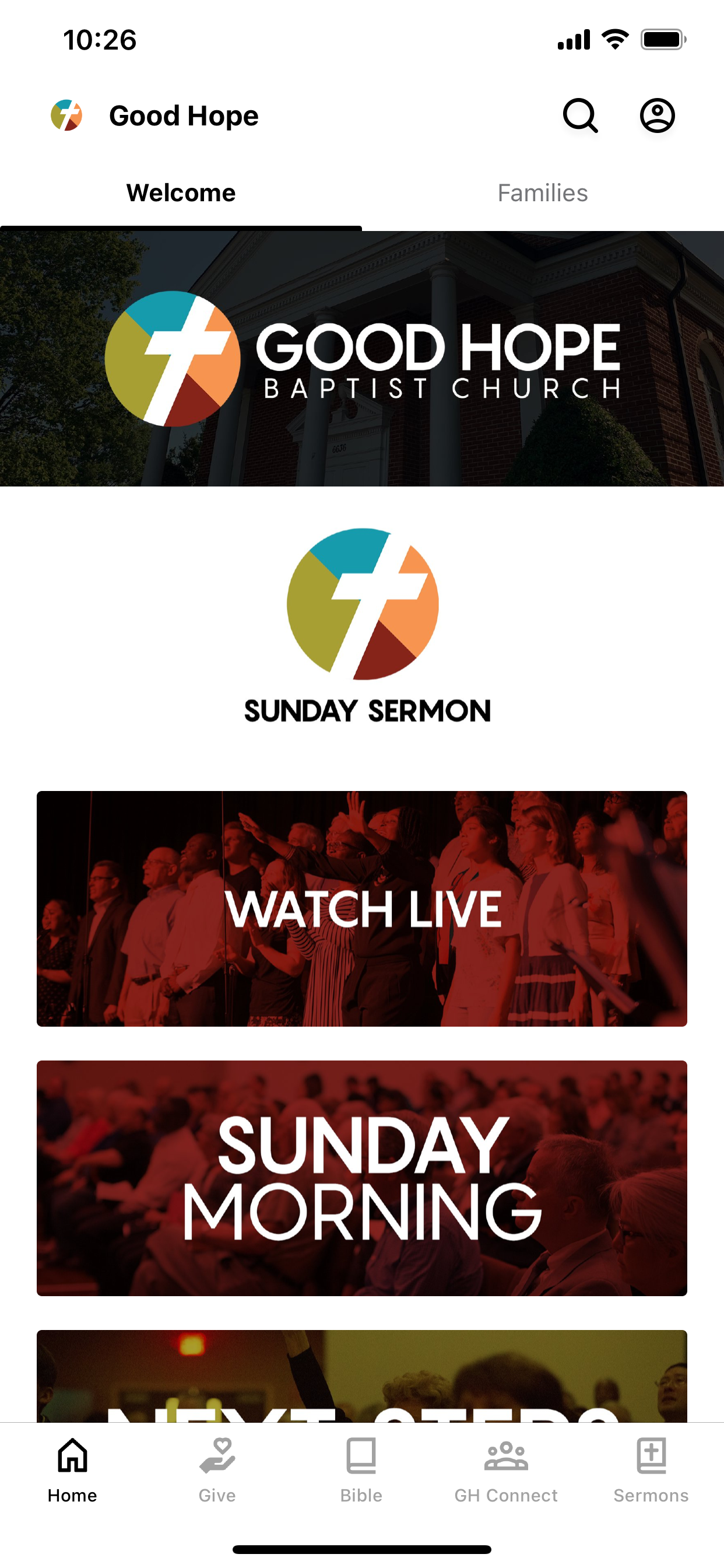 Good Hope Baptist Church App